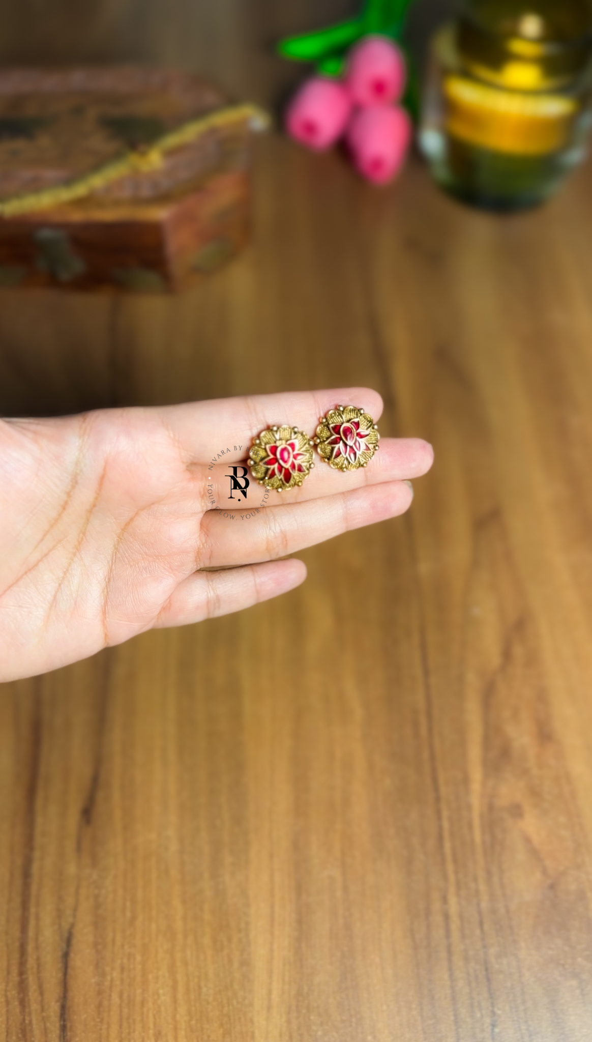 Ruby Lotus Choker
