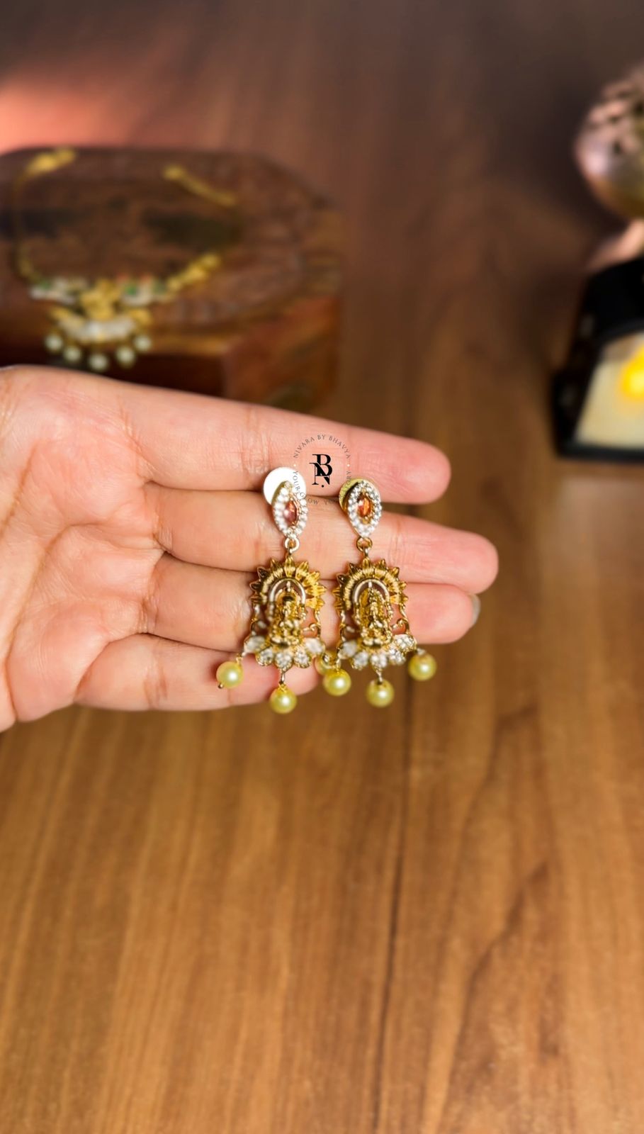 Antique AD Lakshmi Necklace