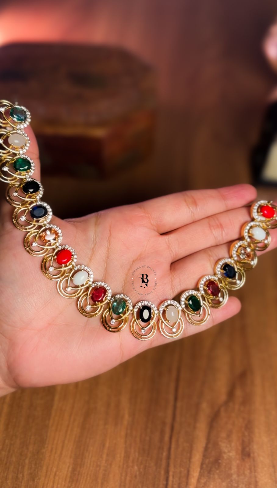 Navaratna Necklace