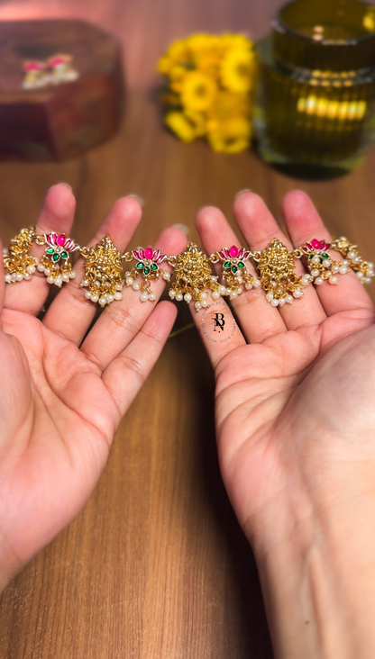 Pearl Lakshmi & Lotus Guttapusalu