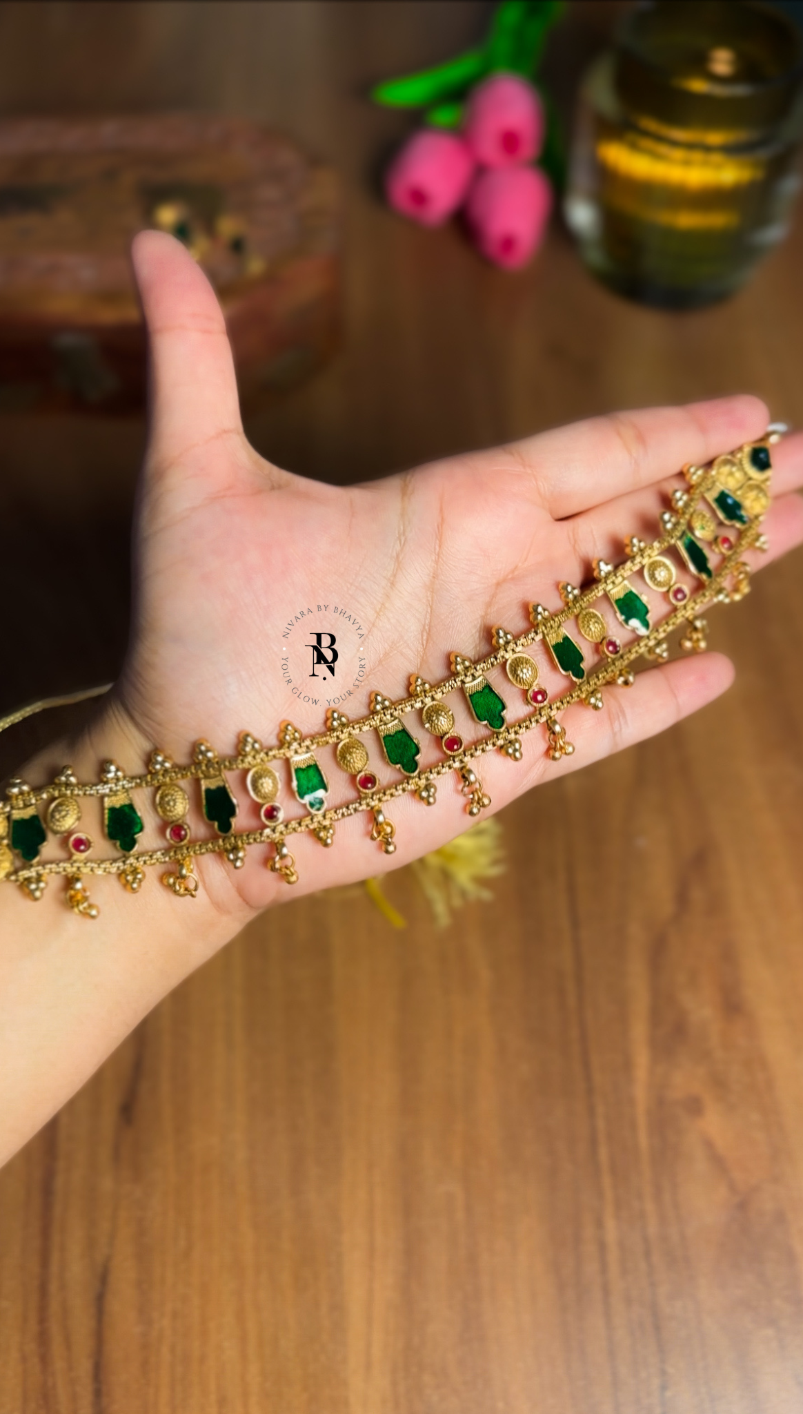 Non-Idol Nagapadam Layer Choker