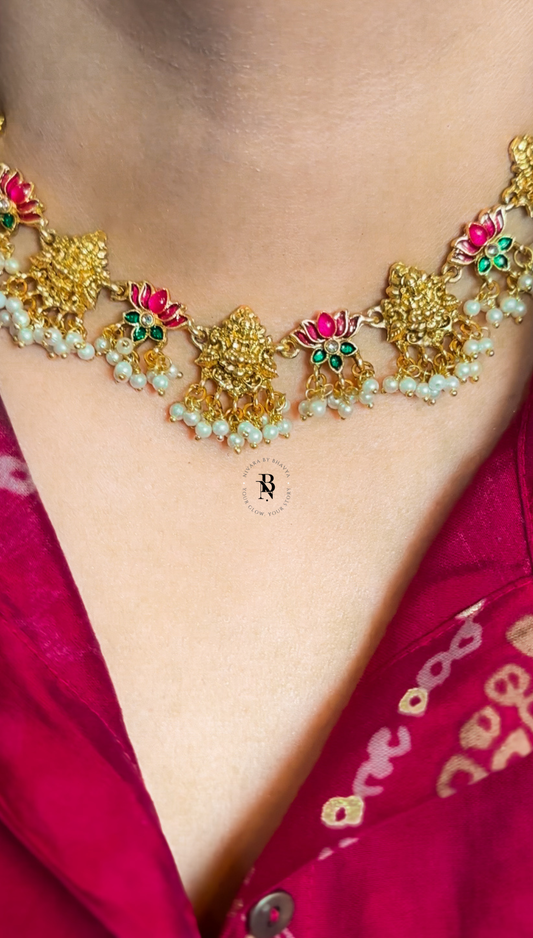 Pearl Lakshmi & Lotus Guttapusalu