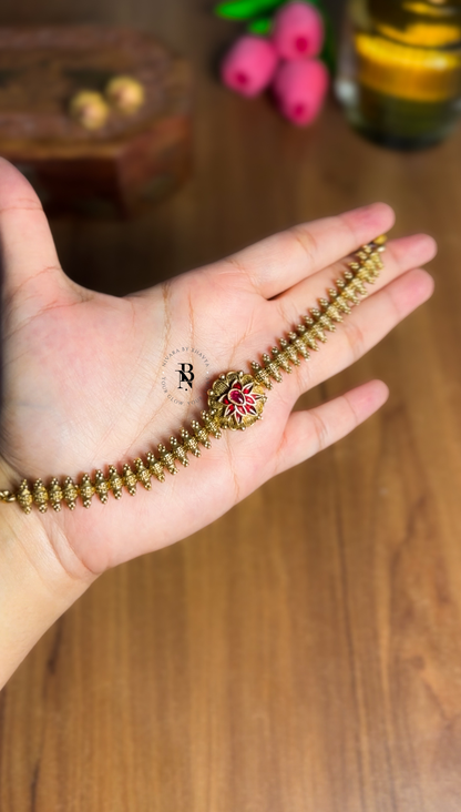 Ruby Lotus Choker