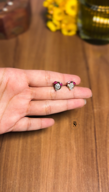 Diamond & Ruby Lookalike Mangalsutra