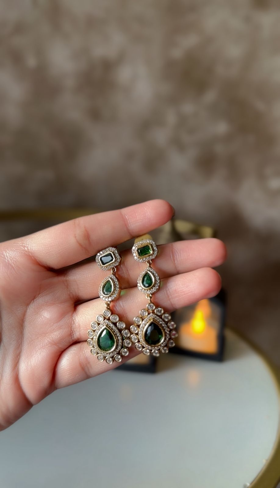 Emerald Jyothika Necklace