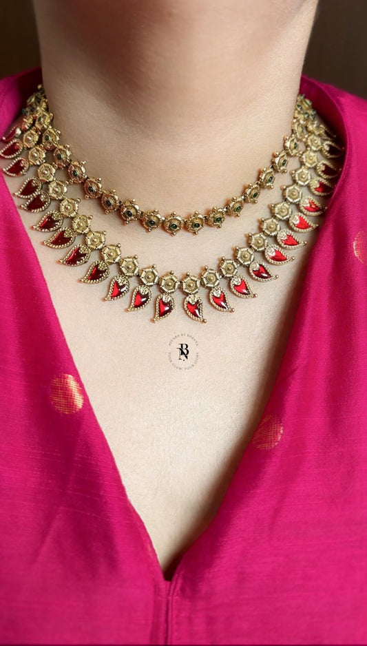 Royal Double Layer Manga Necklace
