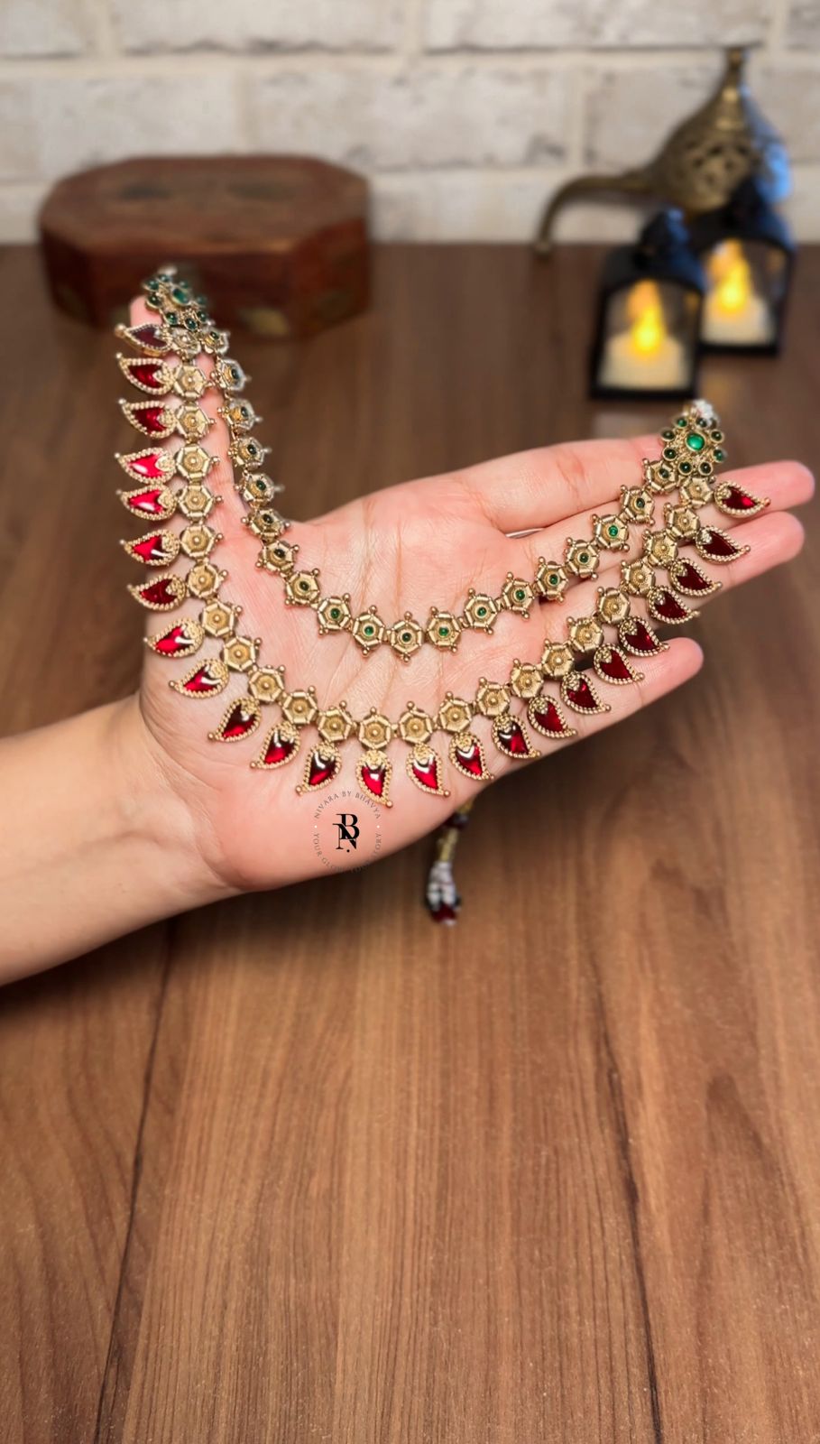 Royal Double Layer Manga Necklace