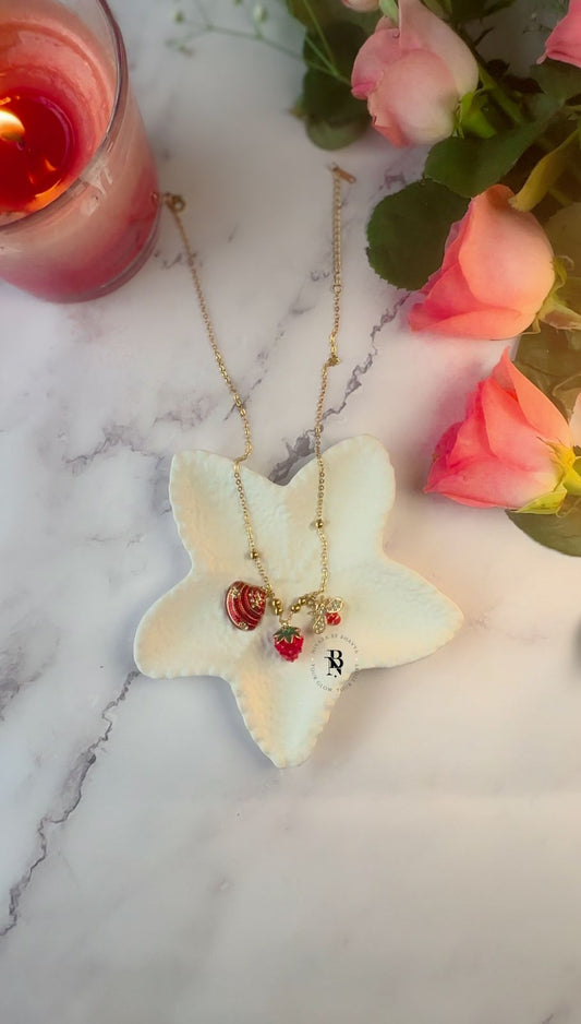 Summer Berry Charms Necklace