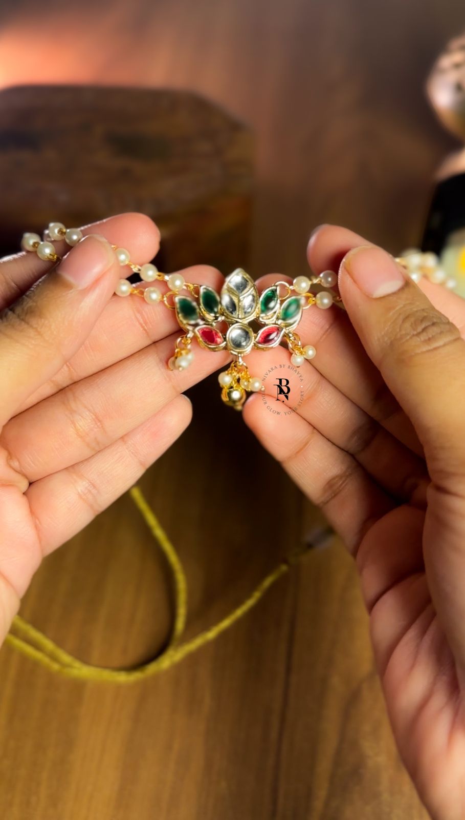 Pearl Jadau Necklace