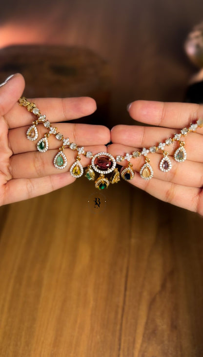 Aster AD Stone Drop Necklace