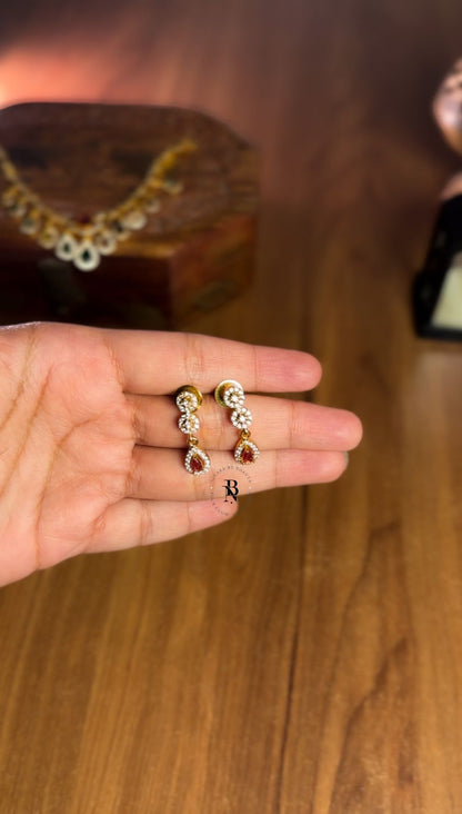 Aster AD Stone Drop Necklace