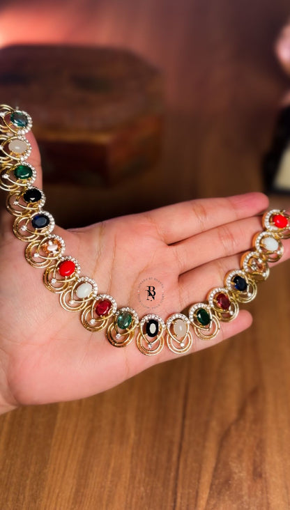 Navaratna Necklace