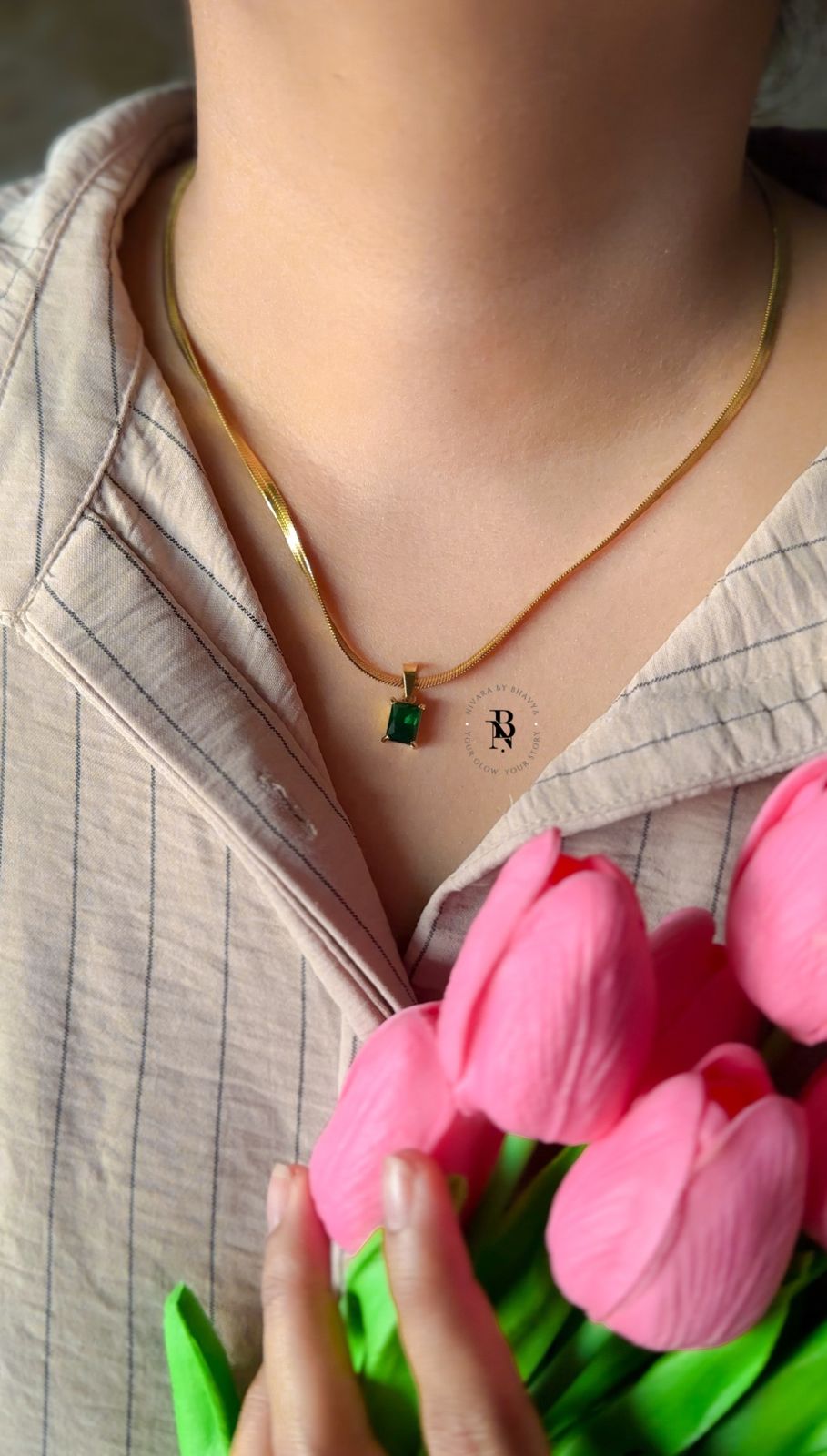 Forest Green Necklace