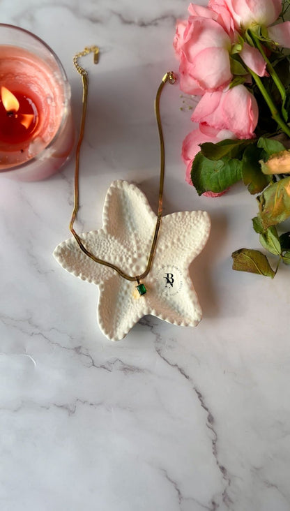 Forest Green Necklace