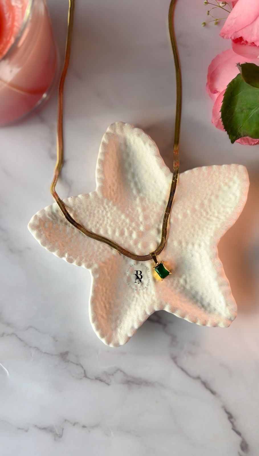 Forest Green Necklace