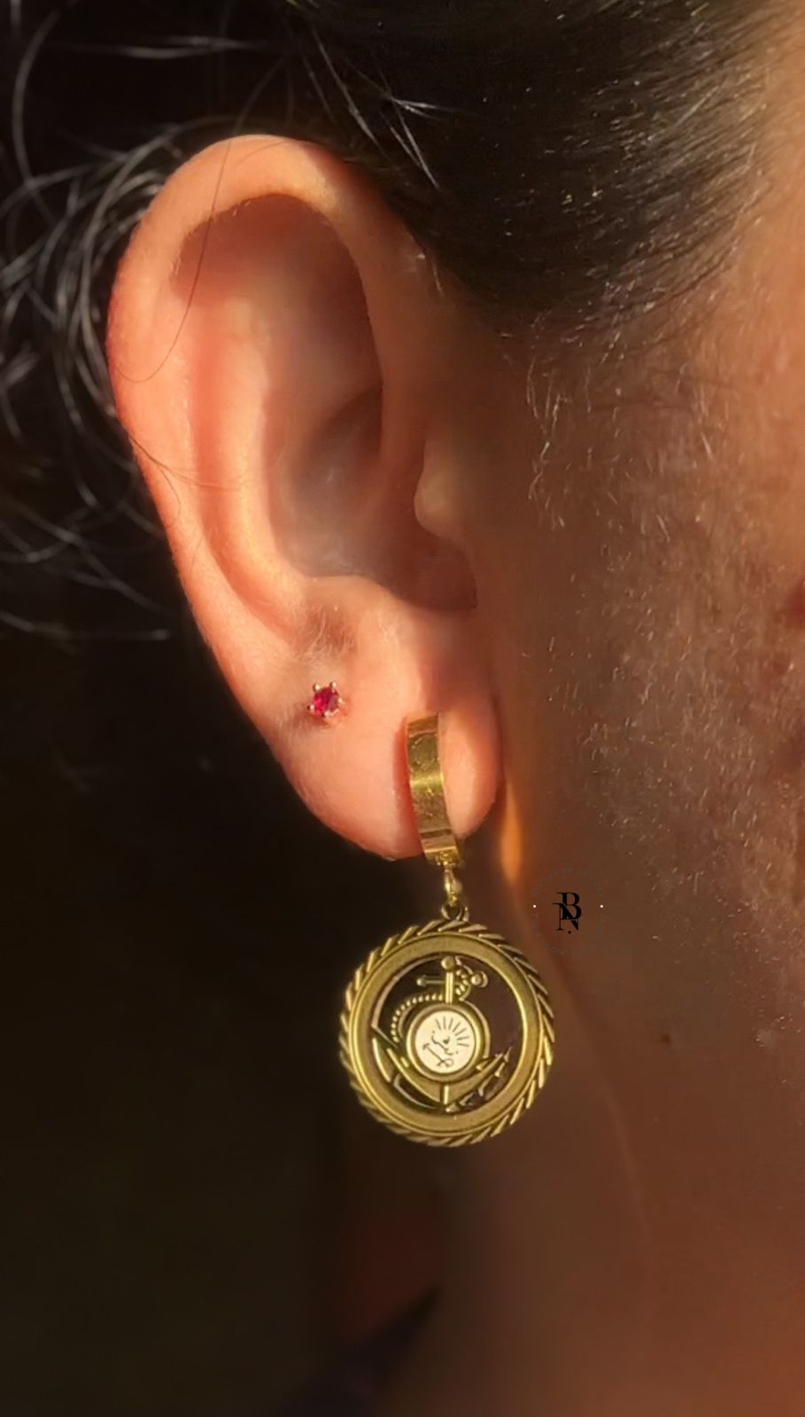 Sailor’s Compass Earrings