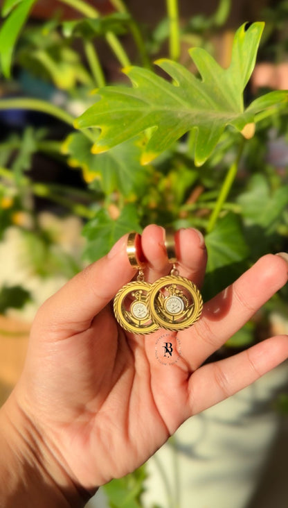 Sailor’s Compass Earrings