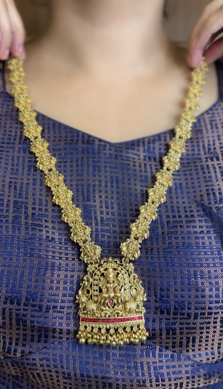 Premium Antique Lakshmi Haram